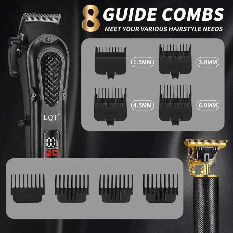 Men’s Professional Hair Clippers | Cordless & Corded Barber Grooming Trimmer1