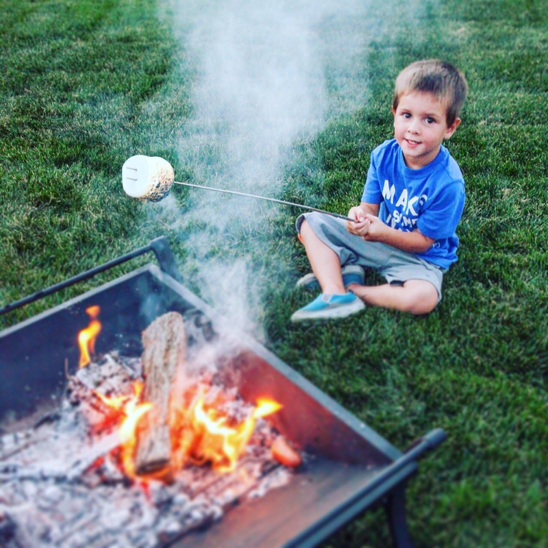 Camping Smores Kit 32” 12 Pack Marshmallow Roasting Skewers Fire Pit7