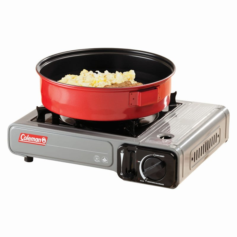 Tabletop Butane Gas Camping Stove, 1-Burner, Gray3