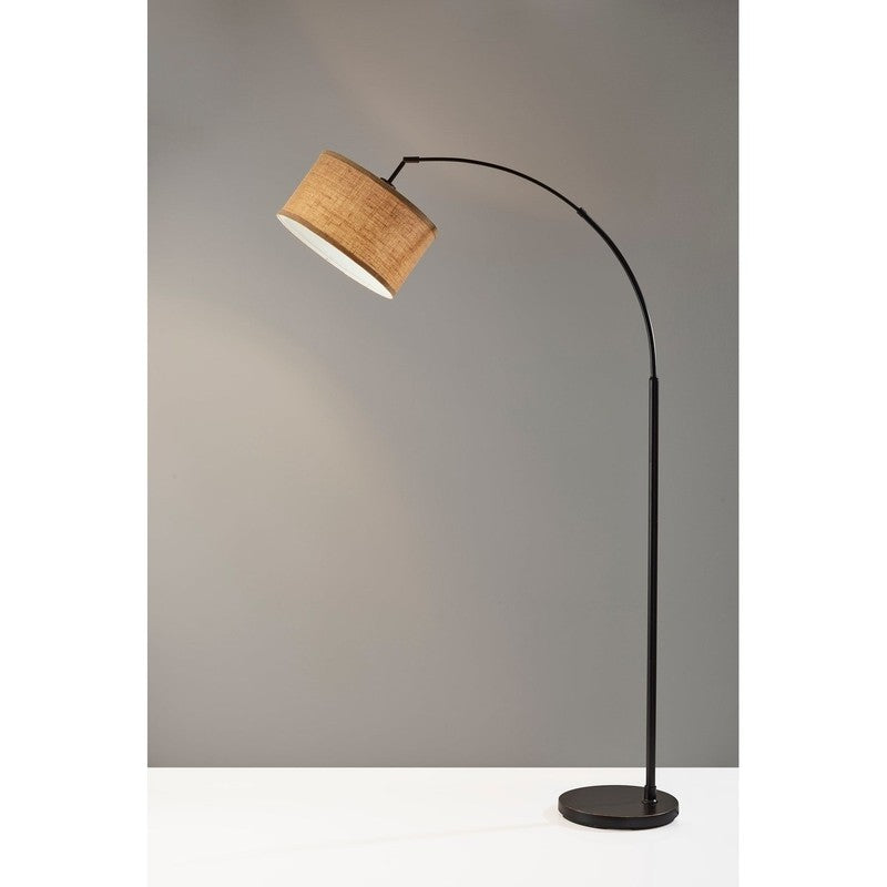 Ylserod Vintage Arc Floor Lamp in Antique Bronze Finish2