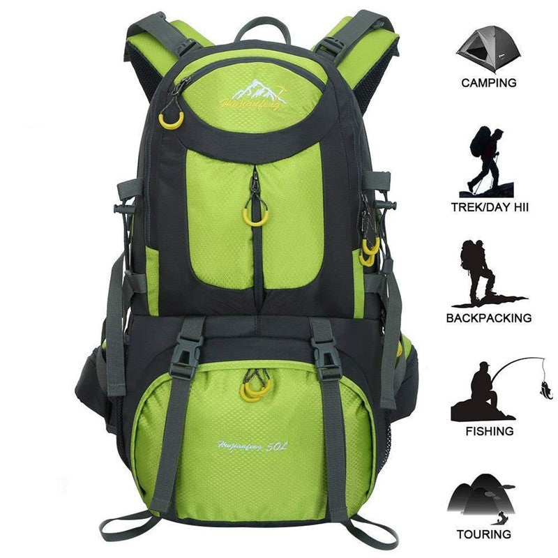 Hiking Backpack, Men Women Camping Backpack, Water Resistant Lightweight Outdoor3