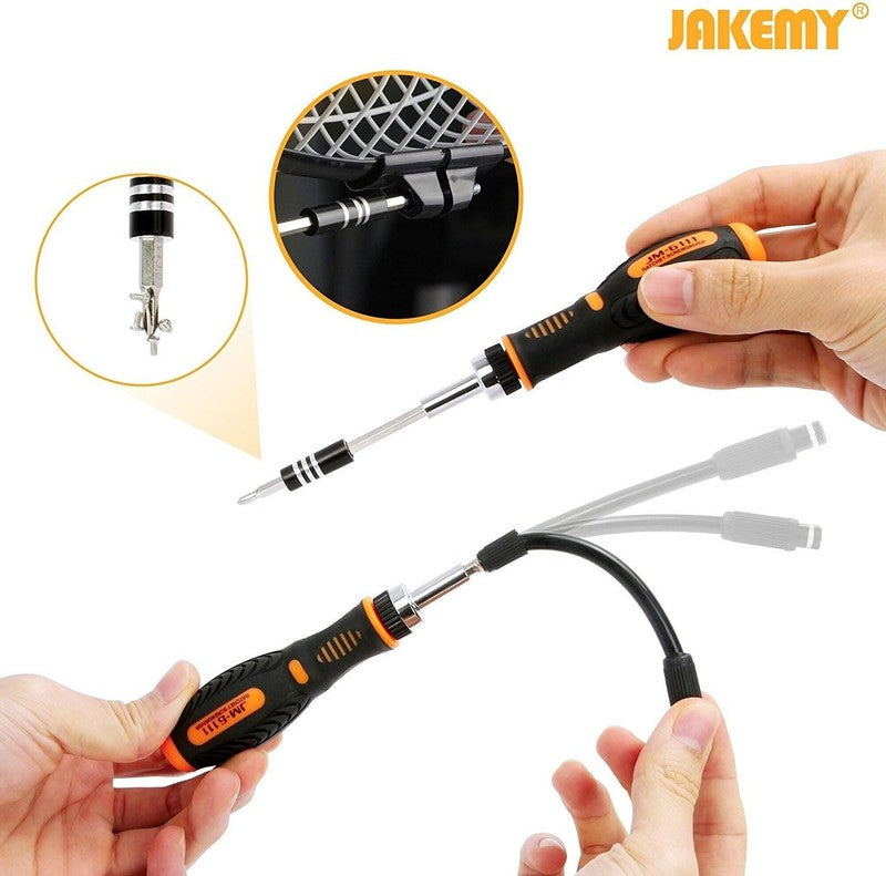 Precision Ratchet Screwdriver Set,  69 in 1 Household Screwdriver Home Repair To3