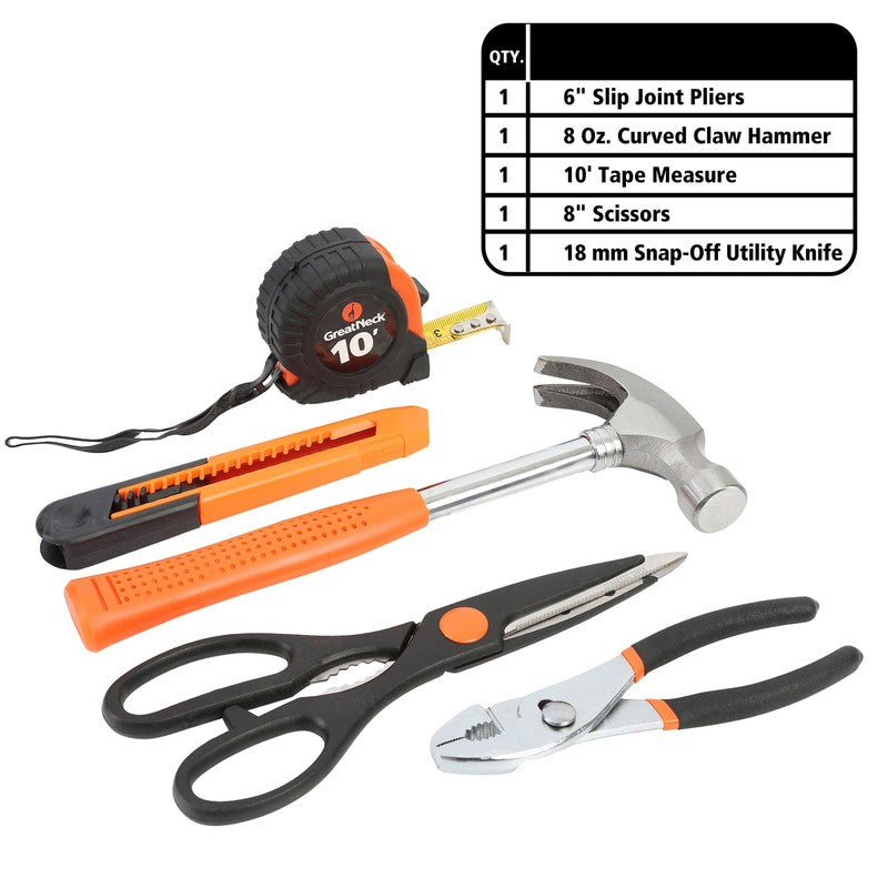 Great Neck Homeowner'S Tool Set, 39 Pieces, for Routine Home Maintenance3