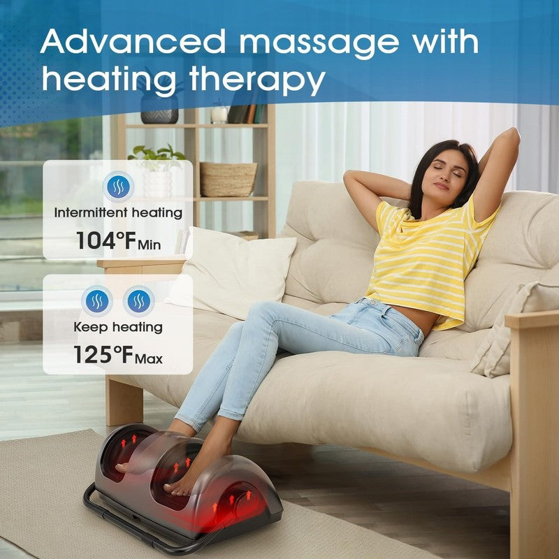 Shiatsu Foot Massager with Heat: FSA HSA Eligible Foot Massager for Plantar Fasc3