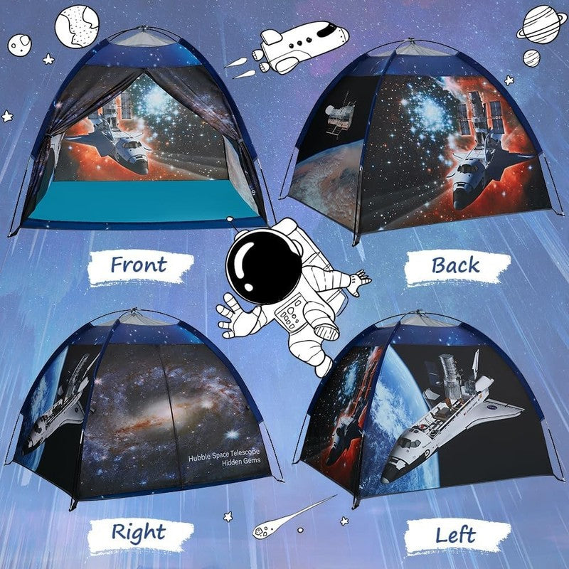 Space Shuttle Atlantis Kids Play Tent, Indoor/Outdoor Toddler Playhouse1