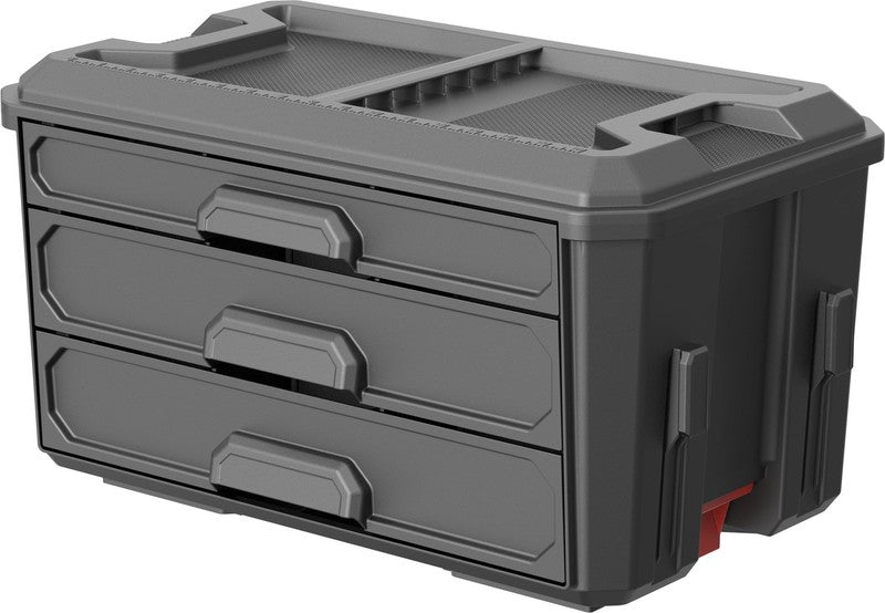Hyper Stack 3 Drawer Tool Storage Box0