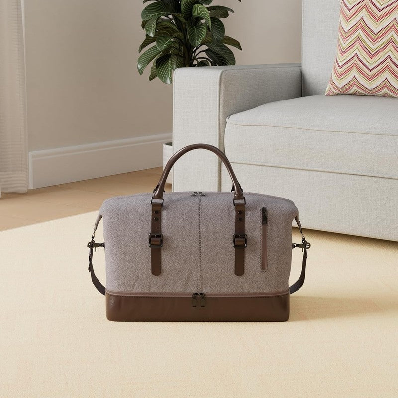 Weekender Overnight Bag Carry on Bag Travel Bag with Shoe Pouch1