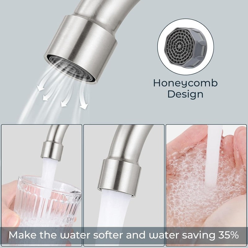 4 Inches Bathroom Faucet for 3 Hole,2-Handle Bathroom Sink Faucets with Pop up D3