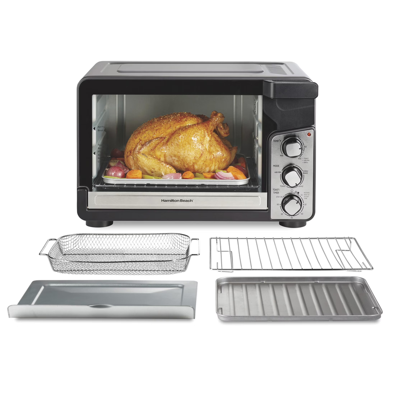 Easy View XL Toaster Oven with Sure Crisp  Air Fry, 1750W, 6 Slice Capacity, 3141