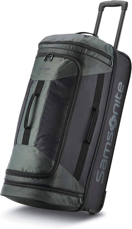 Andante 2 28" Wheeled Duffel Bag Rolling Luggage Moss Green Black9
