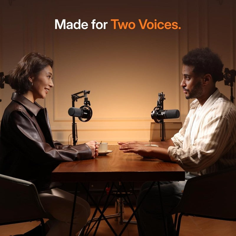 PD200W Hybrid Wireless Podcast Microphone for PC, Dynamic XLR USB Mic with Deskt6