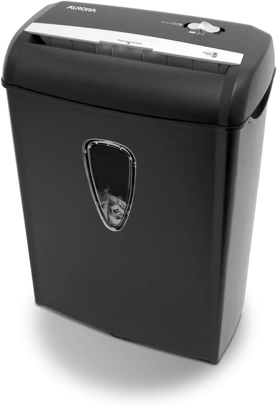 AS890C 8 Sheet Cross Cut Paper/Credit Card Shredder with Basket9