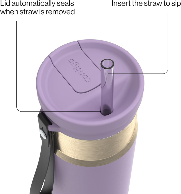 Snapseal 24oz Stainless Steel Vacuum Insulated Leakproof Lid BPA Dishwasher Safe3
