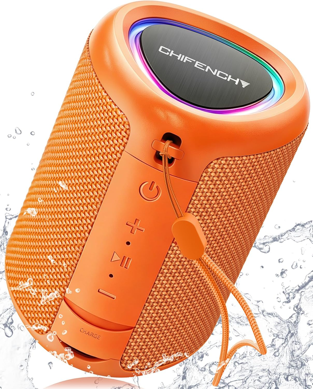 Portable Bluetooth Speaker BT 5.3 IPX5 Waterproof TWS Beach Pool Travel11