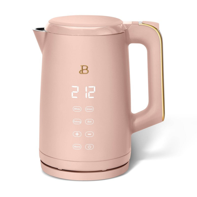 1.7L Electric Kettle 1500W Rose by Drew Barrymore, One-Touch7
