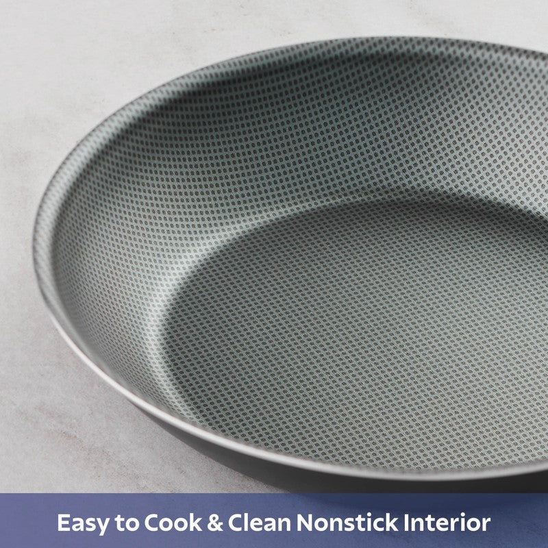 Primaware 18 Piece Non-Stick Cookware Set, Steel Gray1