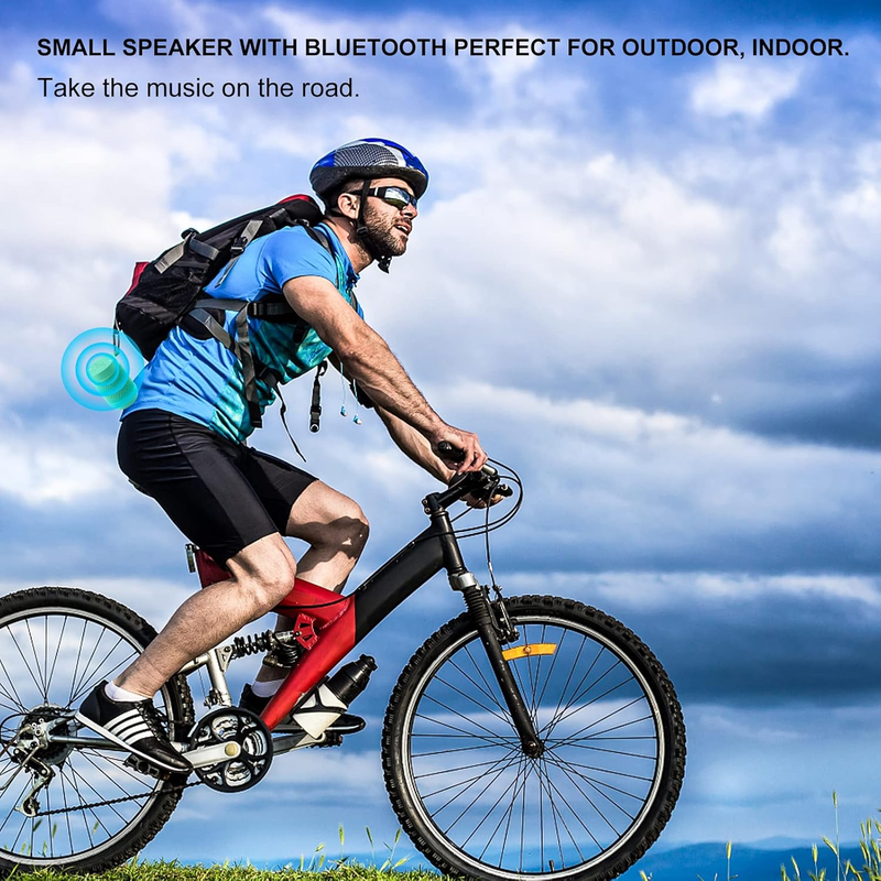 Bluetooth Speaker with IP65 Waterproof,5.3 Bluetooth,Tws Pairing,Support TF Card5