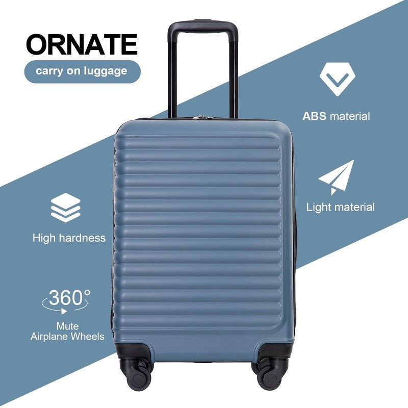 Hardshell Carry on Luggage 20" Lightweight Hardside Suitcase with Spinner Wheels4