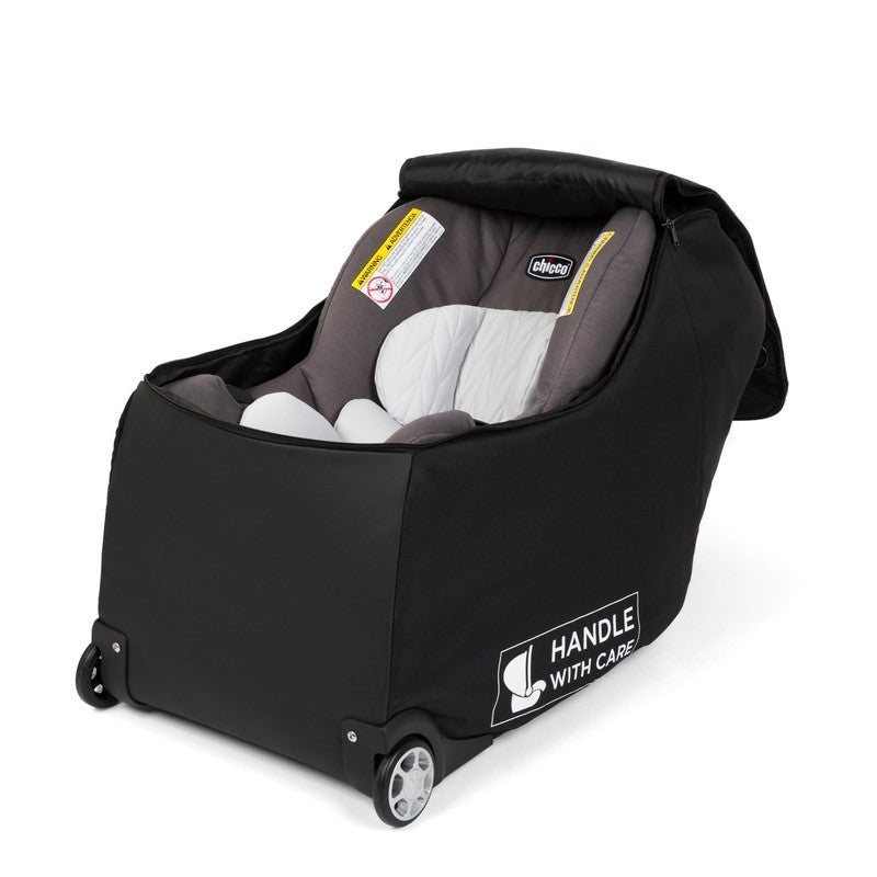 Premier Padded Infant Car Seat Travel Bag with WHEELS, Black5