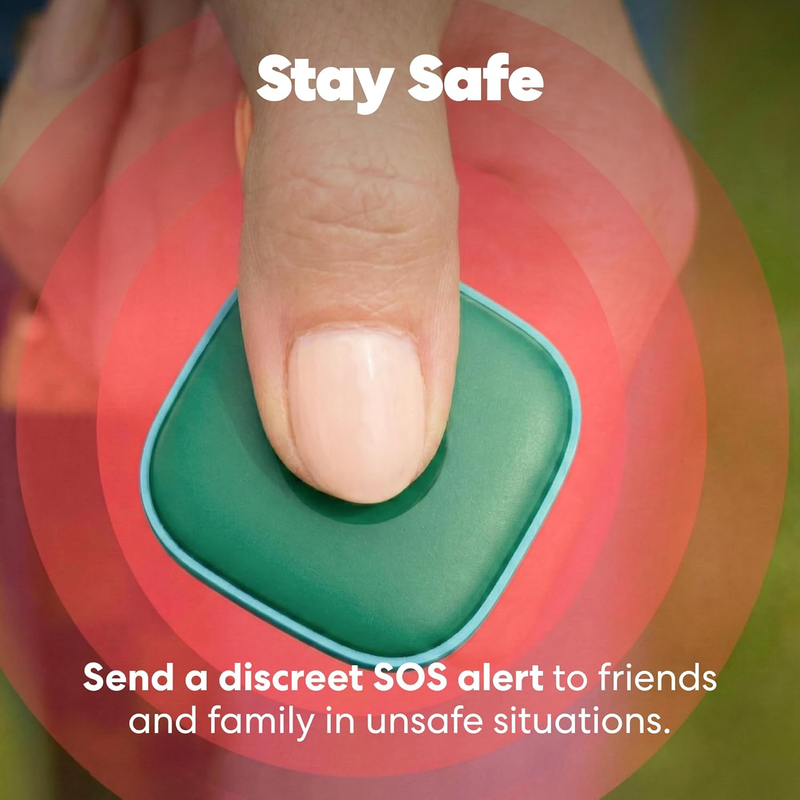 Bluetooth Tracker Tile Key Finder Item Locator iOS Android Green Surf6
