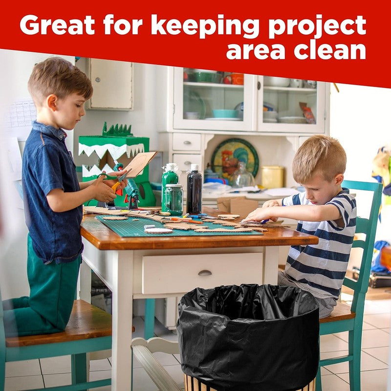 30-33 Gal Heavy Duty Trash Bags 32x38" Black 250 Count Made in USA5