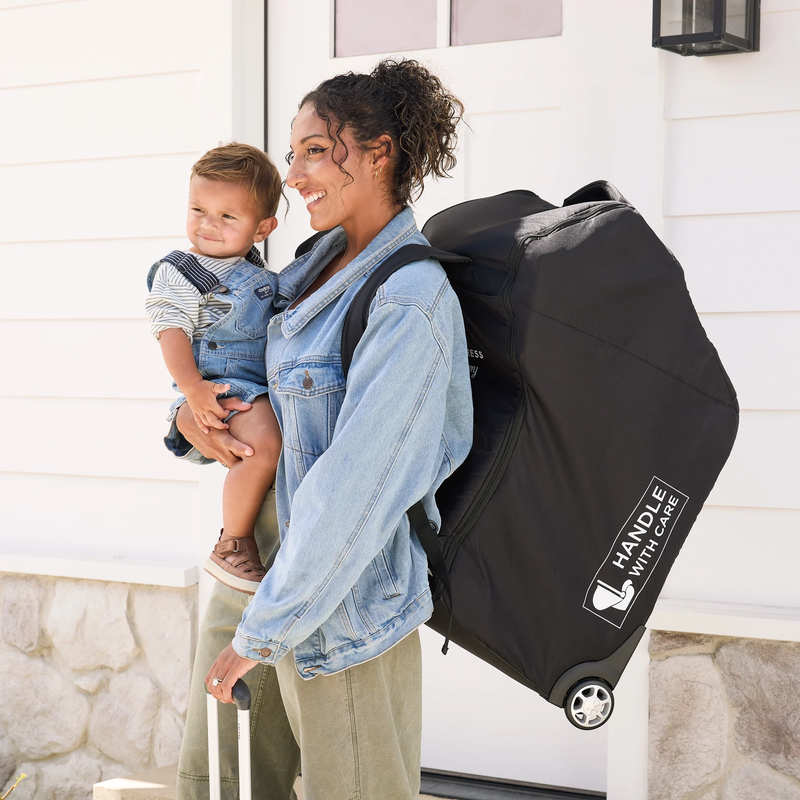 Premier Padded Infant Car Seat Travel Bag with WHEELS, Black7