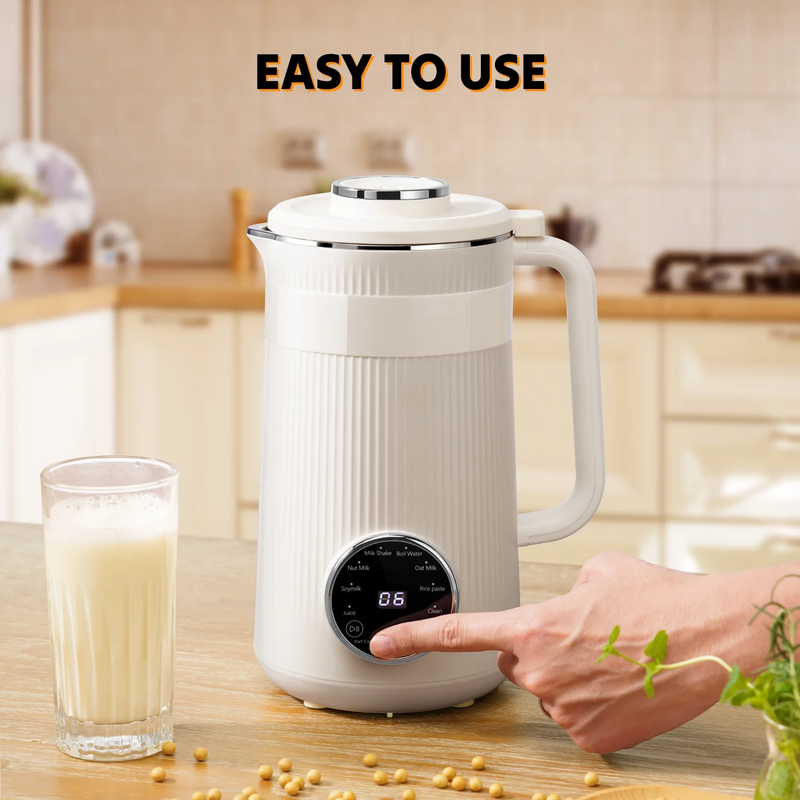 8 in 1 Nut Milk Maker Blender 32oz, Soy, Almond, Oat, Coconut, Plant Based2