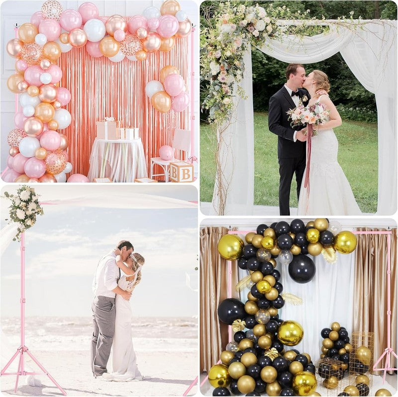 Backdrop Stand 10X7Ft(Wxh) Photo Studio Adjustable Background Stand Support Kit 5