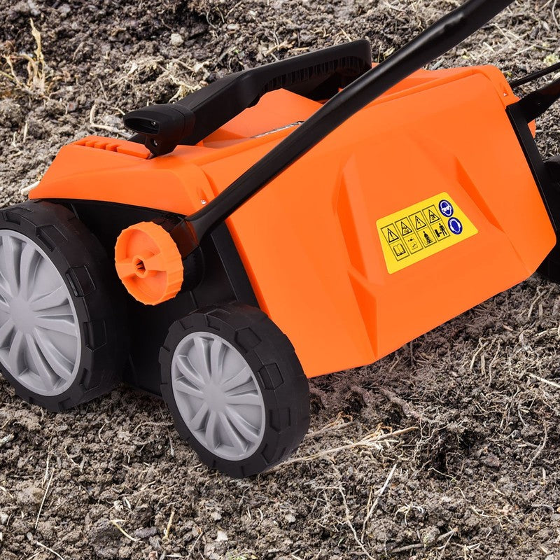 Ironmax 15" Electric Lawn Dethatcher – 13Amp Corded Scarifier with 50L Collectio9