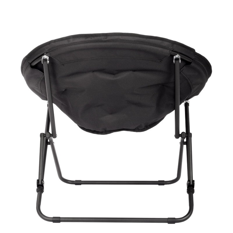 Saucer Chair for Kids and Teens, Black5