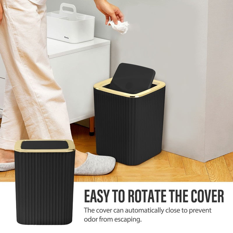 19 Pcs Black Bathroom Accessories Sets with Shower Curtain, Specially Designed f2