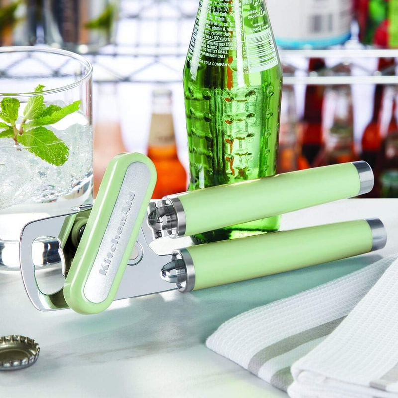 KitchenAid Classic Can Opener Bottle Opener Stainless Steel Pistachio5