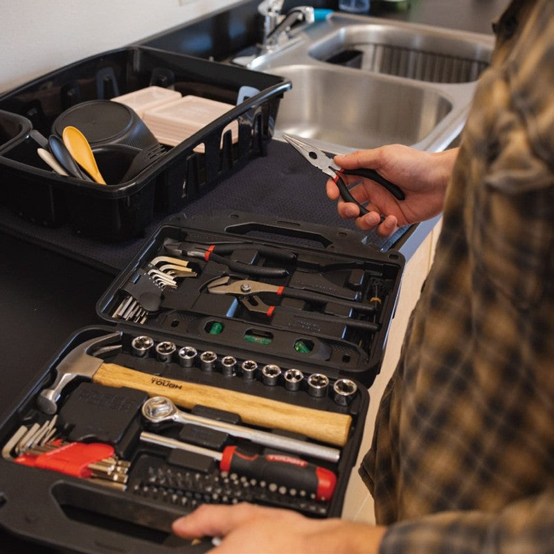 110-Piece Home Project Tool Set with Storage Case9