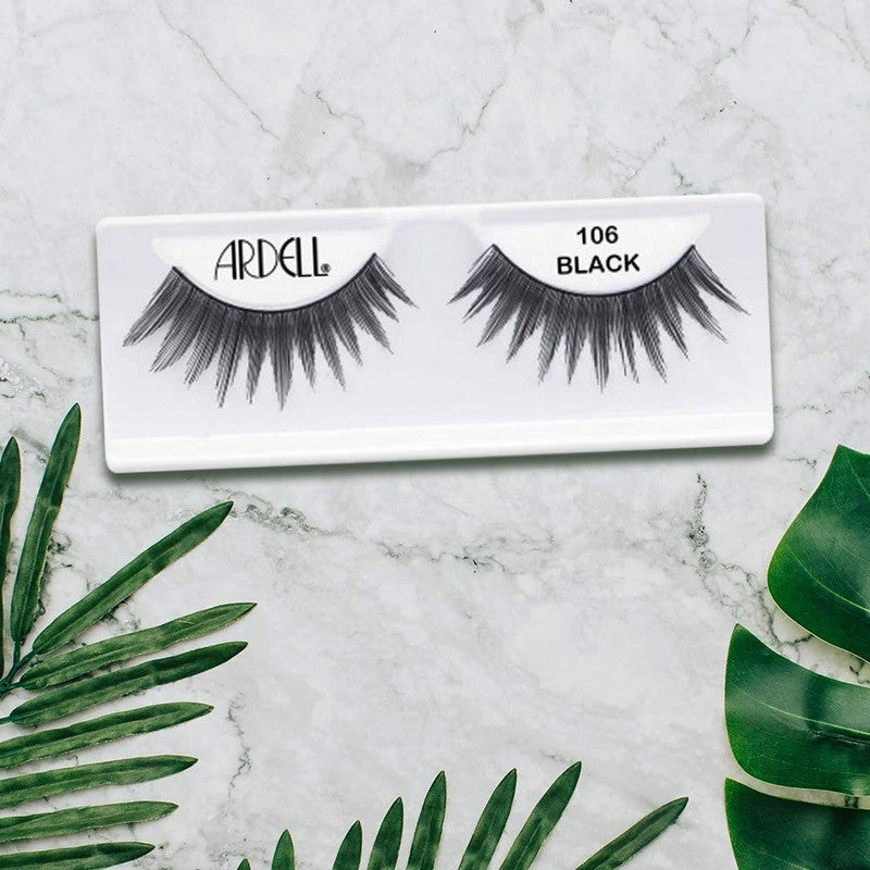 Natural 106 False Eyelashes - Lightweight, Long-Lasting, 4 Pack for Daily Use2
