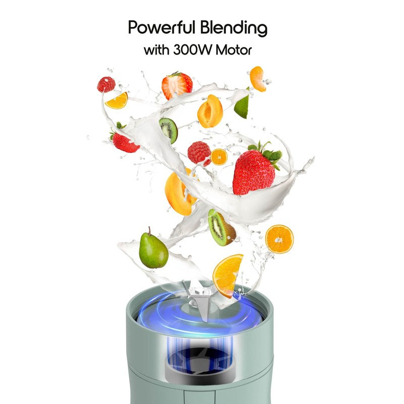 300W Mini Smoothie Blender 18oz Countertop for Smoothies Sauces Cocktails1