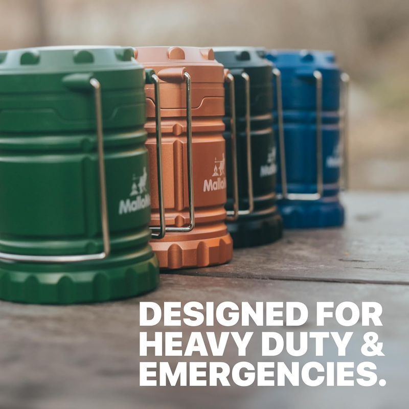 Camping Lanterns 4 Pack LED Emergency Lights Tent Hanging Camp Light4