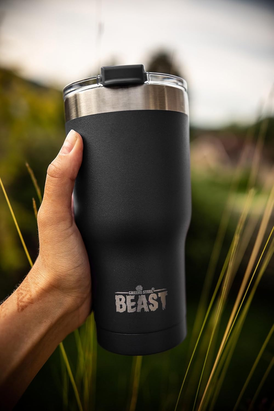 Leak Proof 40oz Tumbler Cup Double Wall Stainless Steel Travel Mug Black2