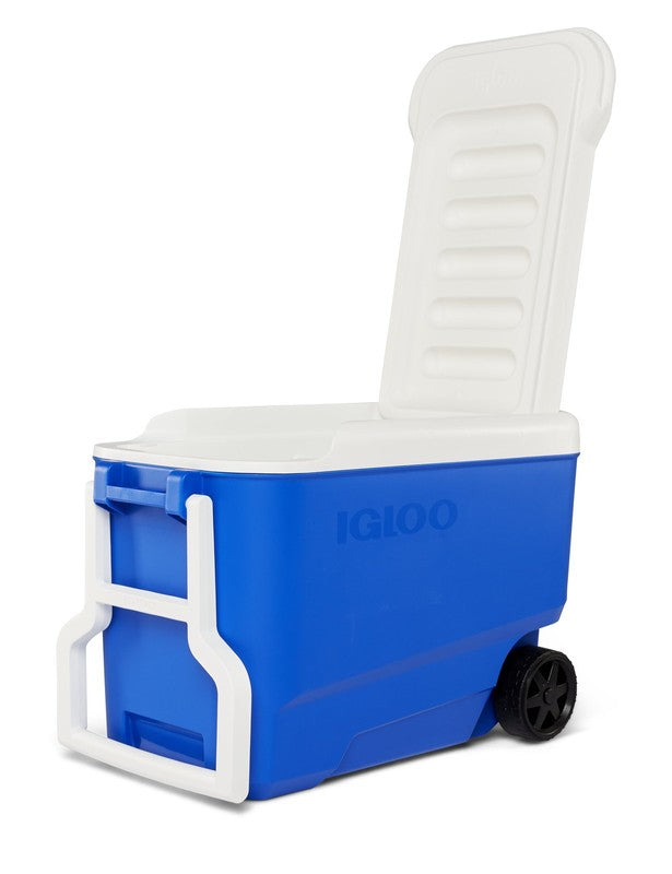 38 QT Wheelie Cool Hard Sided Cooler with Wheels, Blue4