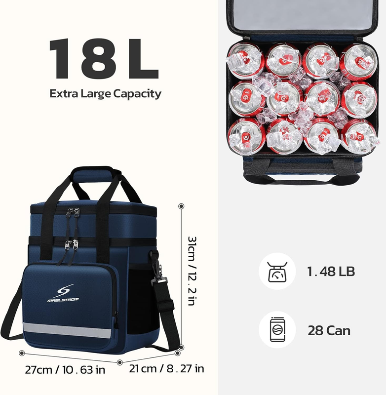 Insulated Lunch Bag Men Women Leakproof Cooler Lunch  Bag Portable Lunch Cooler4