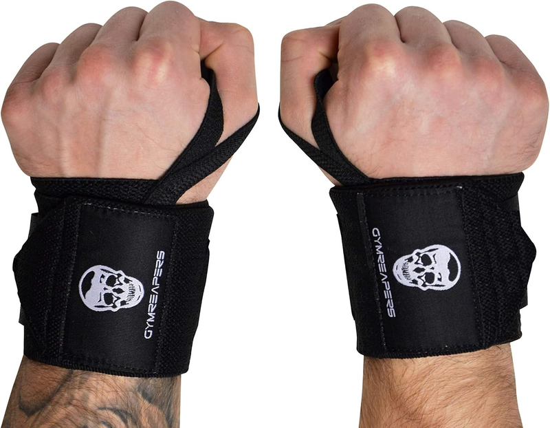 Weightlifting Wrist Wraps (IPF Approved) 18" Professional Quality Wrist Support 8