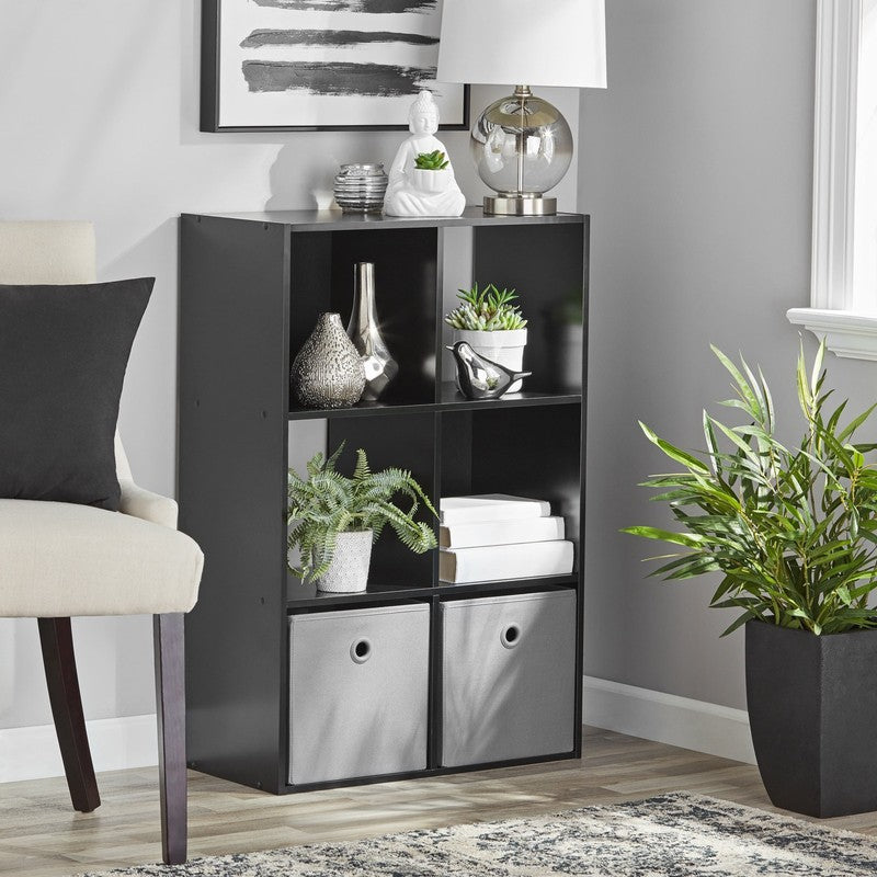 6 Cube Storage Organizer, Black10