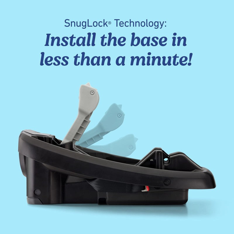 Infant Car Seat Base Black1