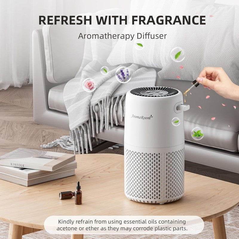 Air Purifier AP103 White H13 HEPA Filter Sleep Mode for Home Pets Baby4
