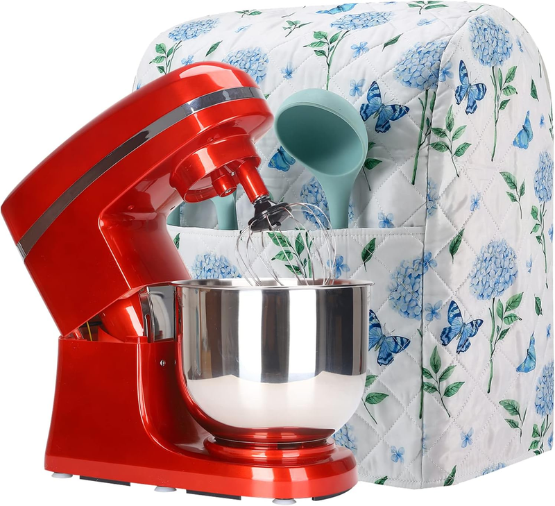 Hydrangea Stand Mixer Cover Fits KitchenAid 5 8 Qt Spring Kitchen Decor0
