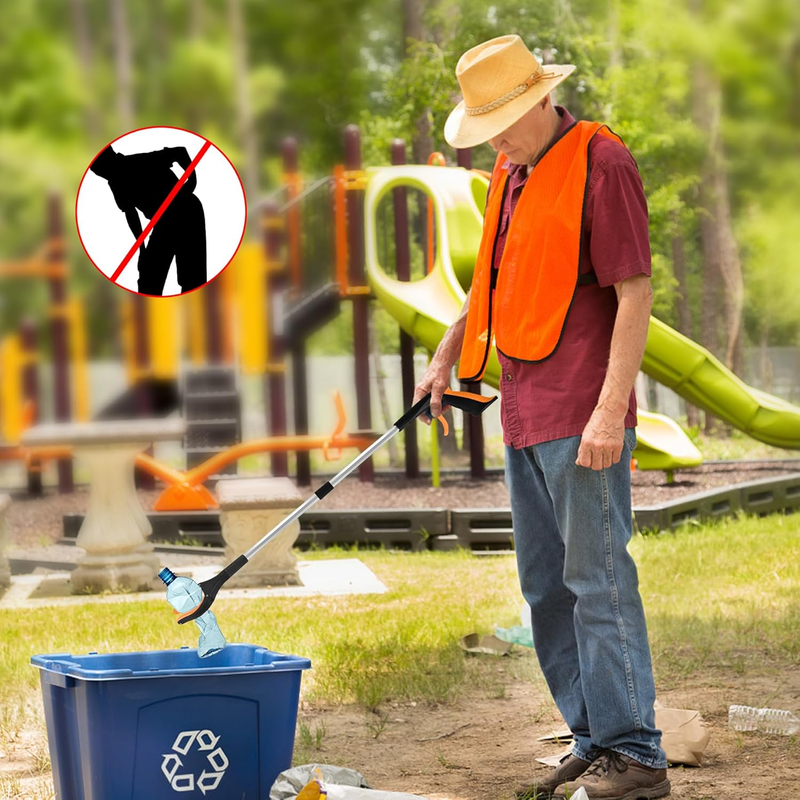 6 Pack 32 Inch Commercial Trash Grabber for Elderly Assist, Heavy Duty Lightweig5