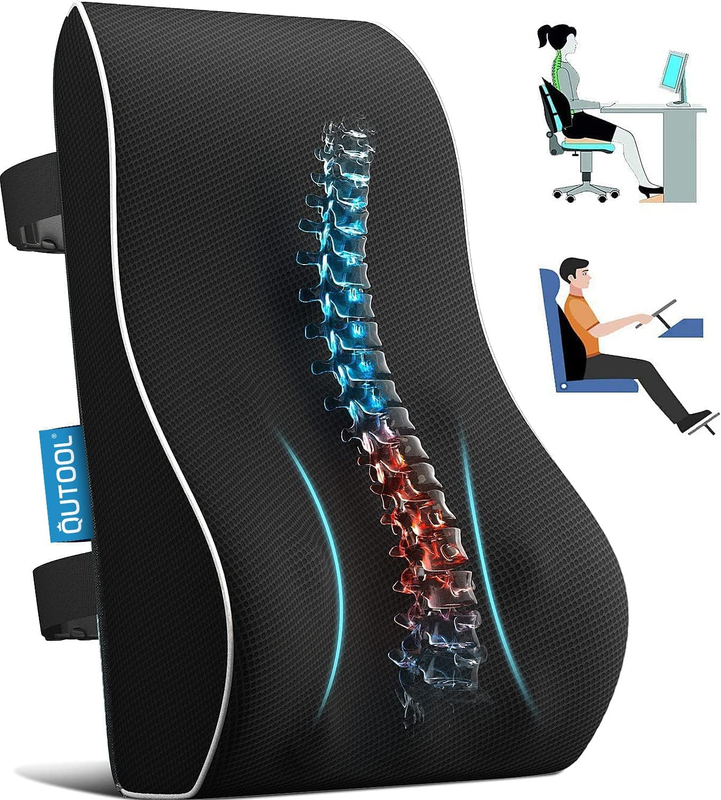 Lumbar Support Pillow for Office Chair, Office Home Essentials,Stocking Stuffers10