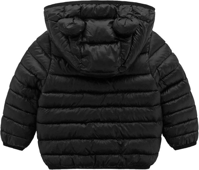 Baby Toddler Winter Coat Bear Hood Puffer Jacket 6M 3T Boys Girls Warm1