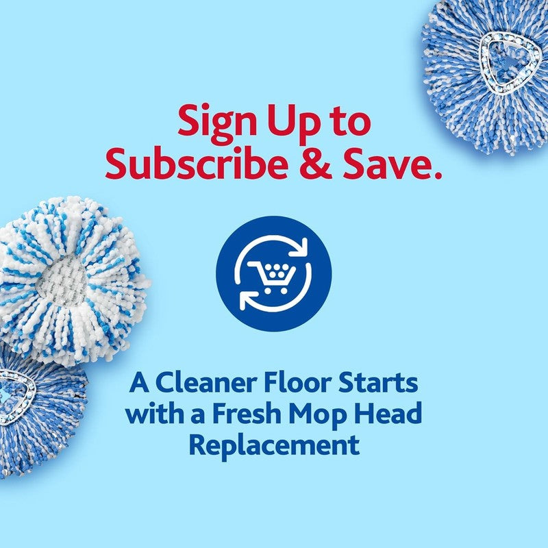 Rinseclean Spin Mop & Bucket System   99% Bacteria Removal!7