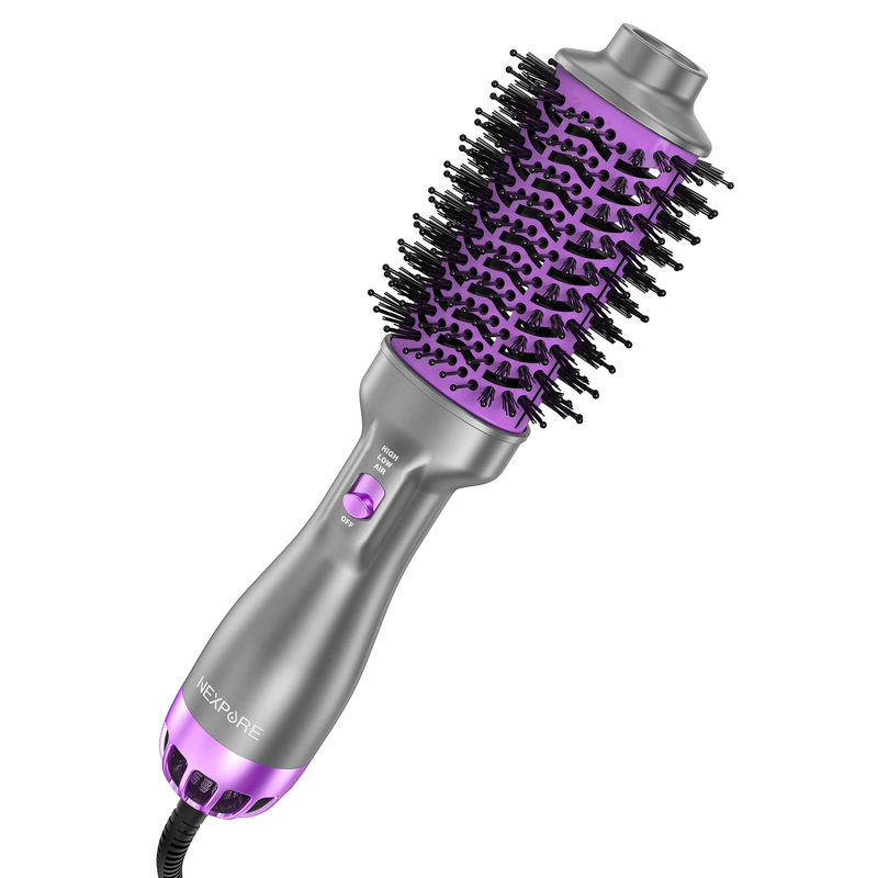 4 in 1 Hair Dryer Brush Negative Ion Anti-Frizz Ceramic Titanium Hair Styler10