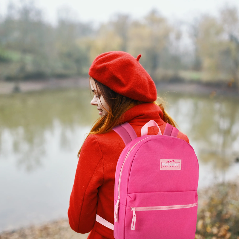 17 Inch Classic Backpack Pink School Travel Work Gym Bookbag6